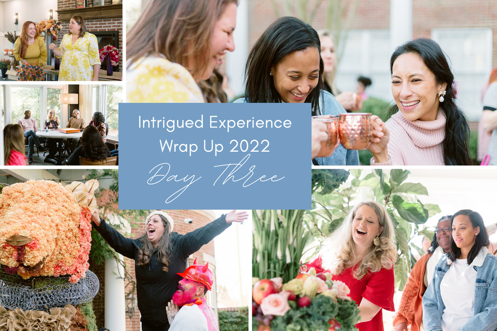 Intrigued Experience Wrap Up 2022 - Day Three