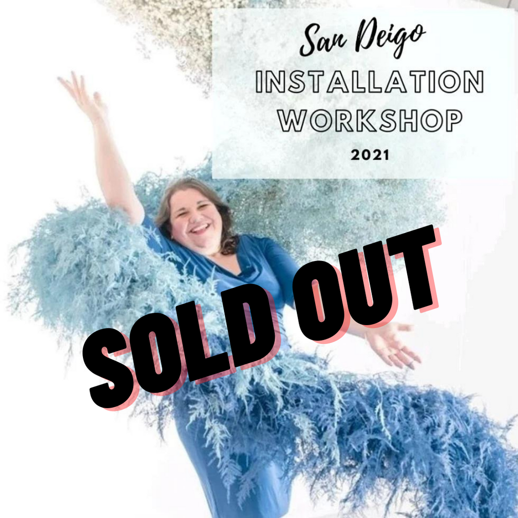 San Diego, CA Workshop: Floral Installation Tour