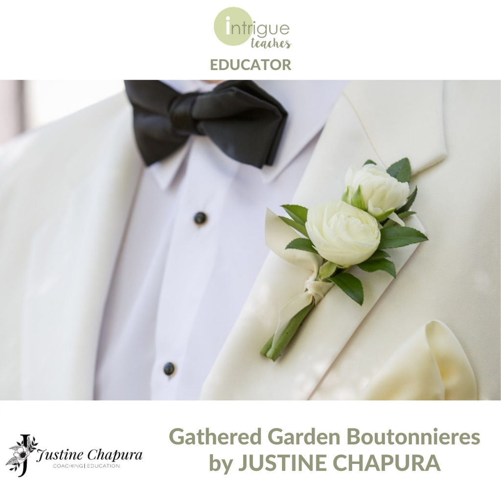 Gathered Garden Boutonnieres