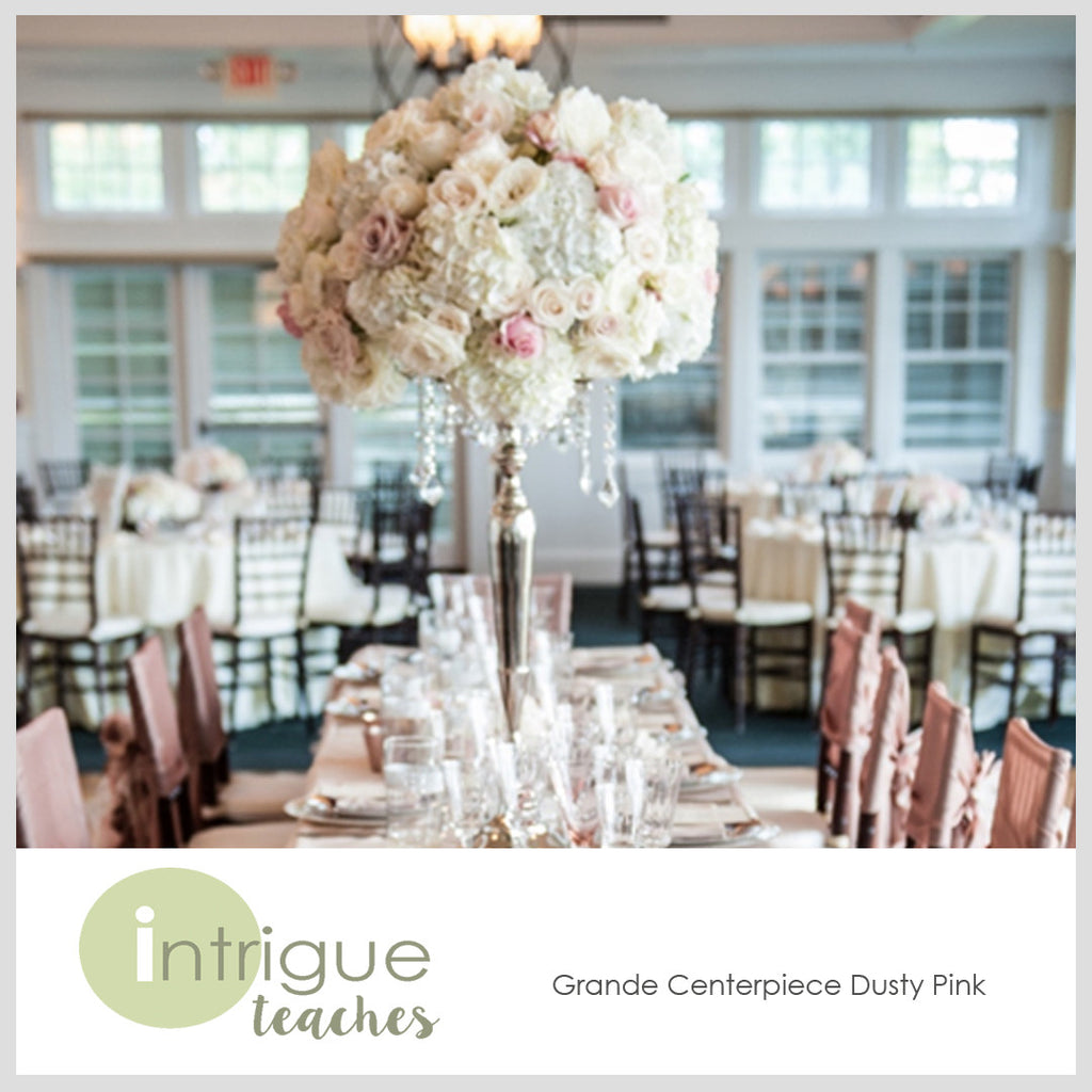 Grande Centerpiece Dusty Pink
