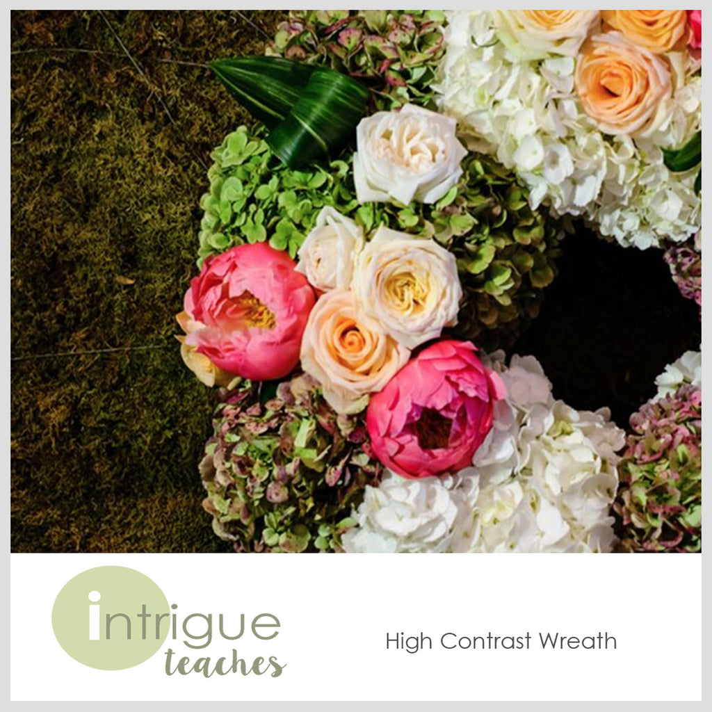 High Contrast Wreath
