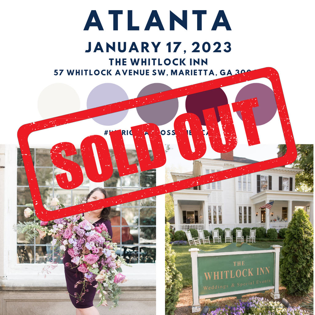 Luxury Wedding Design Workshop - 2023 Tour - ATLANTA