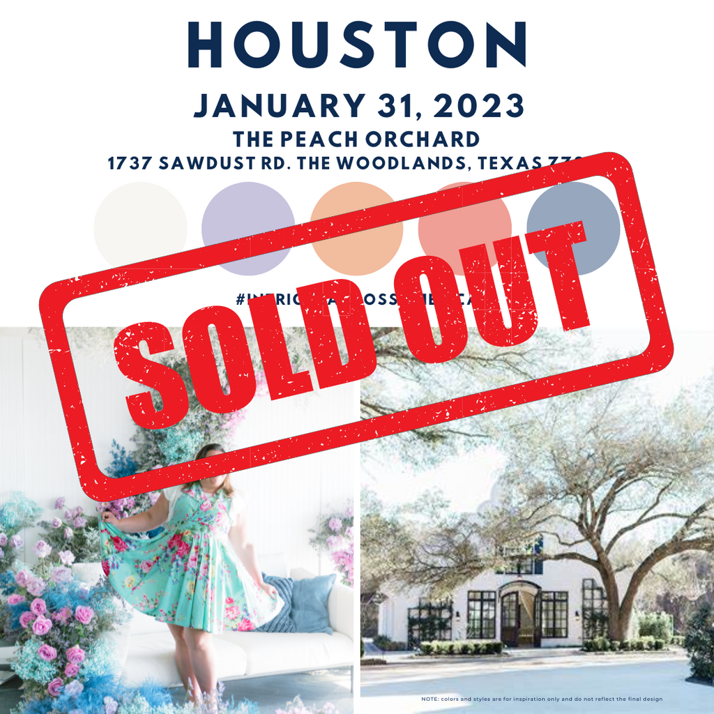 Luxury Wedding Design Workshop - 2023 Tour - HOUSTON