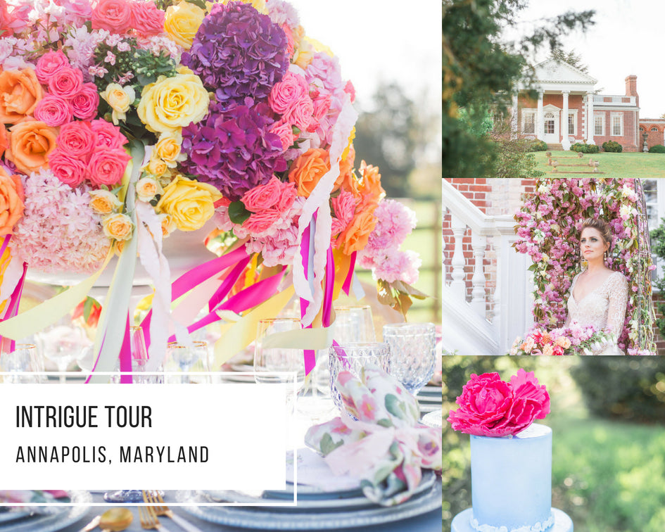 Intrigue Tour: Annapolis, Maryland Styled Shoot