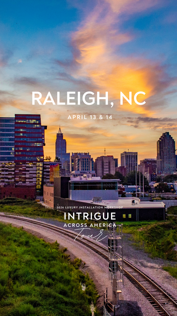 Luxury Installation Workshop - 2026 Tour - RALEIGH