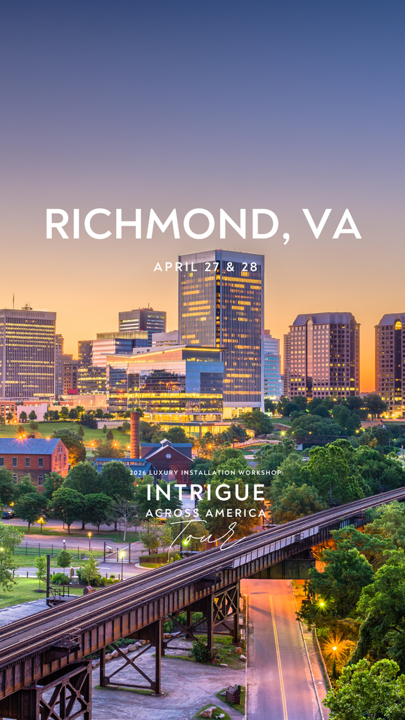 Luxury Installation Workshop - 2026 Tour - RICHMOND