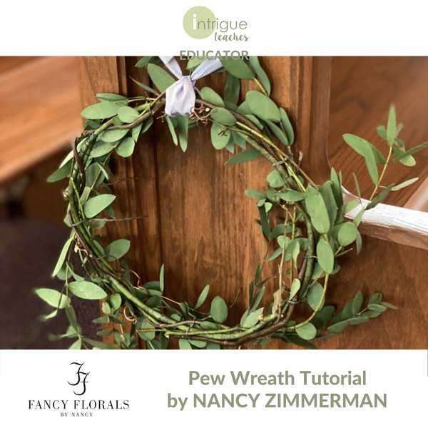 Pew Decor Wreath Tutorial