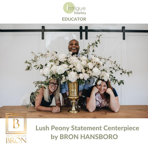 Lush Peony Statement Centerpiece