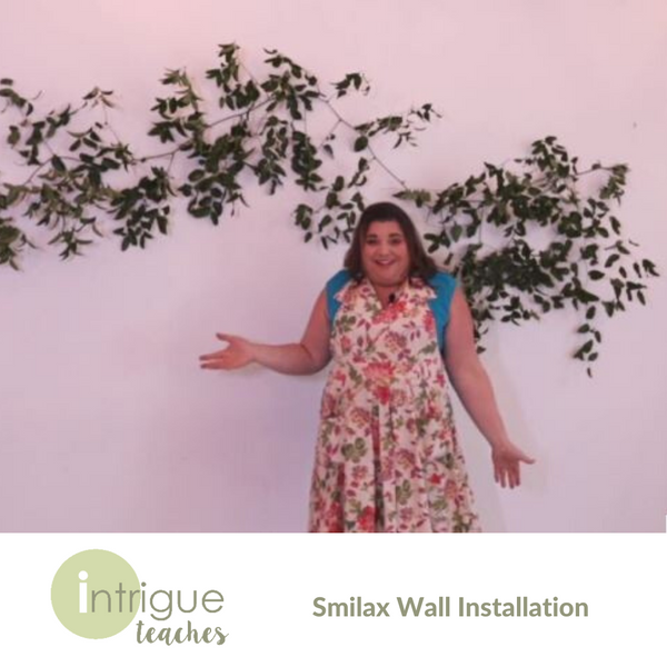 Smilax Wall Installation