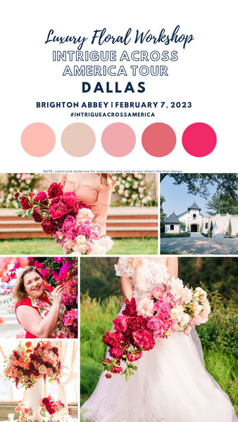 Luxury Wedding Design Workshop - 2023 Tour (VIP)