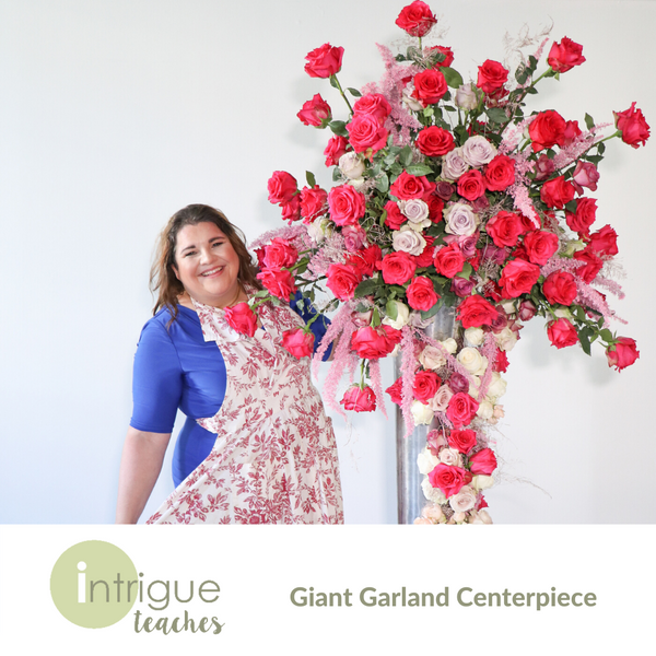 Giant Garland Centerpiece