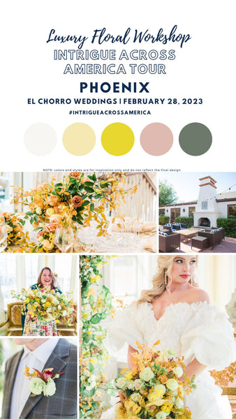 Luxury Wedding Design Workshop - 2023 Tour (VIP)