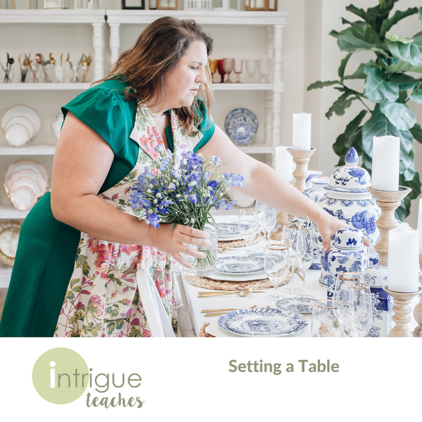 Setting a Table