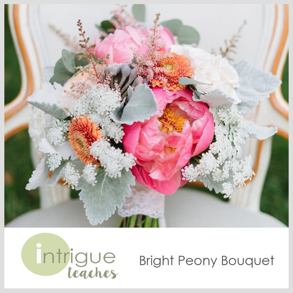 Bright Peony Bouquet