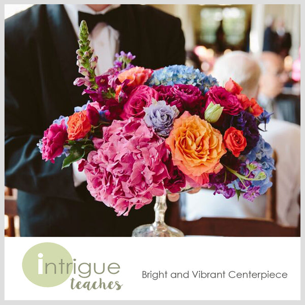 Bright and Vibrant Centerpiece