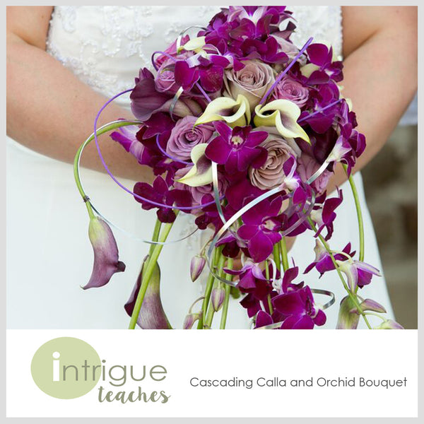 Cascading Calla Bouquet