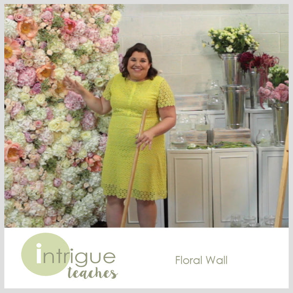 Floral Wall Tutorial