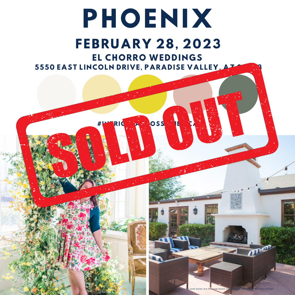 Luxury Wedding Design Workshop 2023 Tour PHOENIX – Intrigue