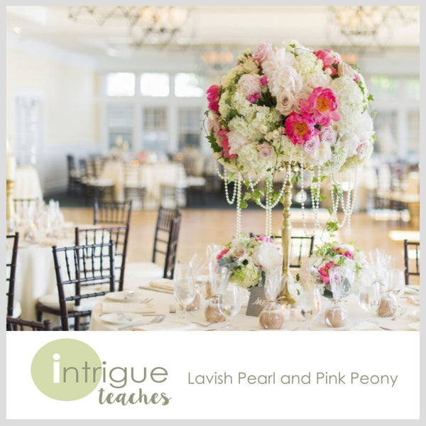 Lavish Pearl and Pink Peony