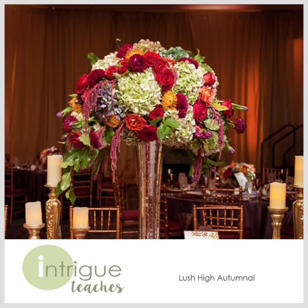 Lush High Autumnal Centerpiece