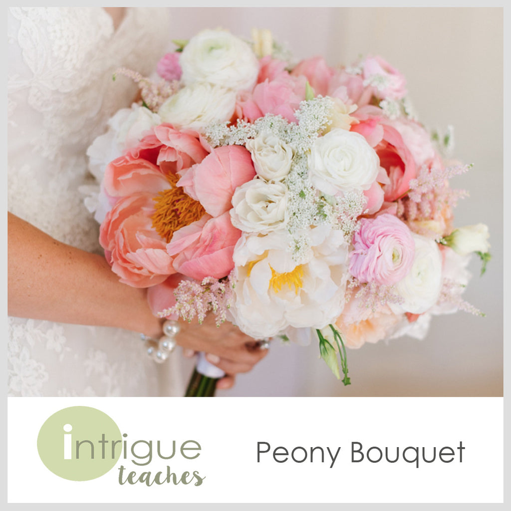 Peony Bouquet – Intrigue Teaches