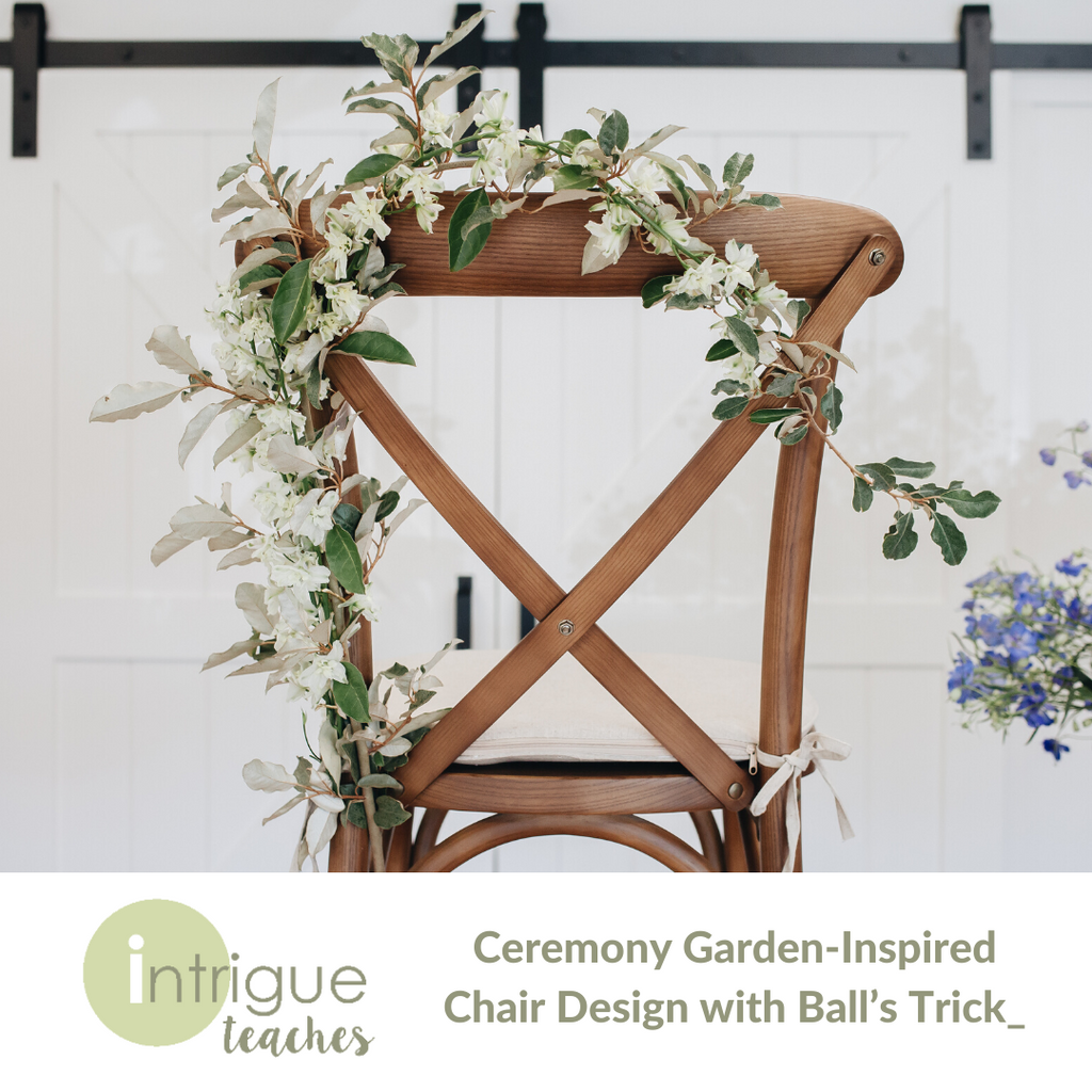Ceremony Garden-Inspired Chair Design with Ball’s Trick