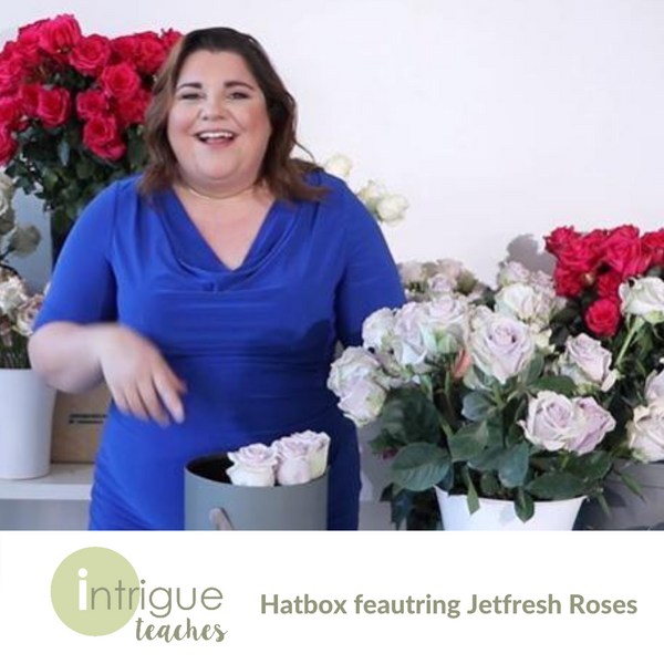 Hatbox featuring Jetfresh Roses