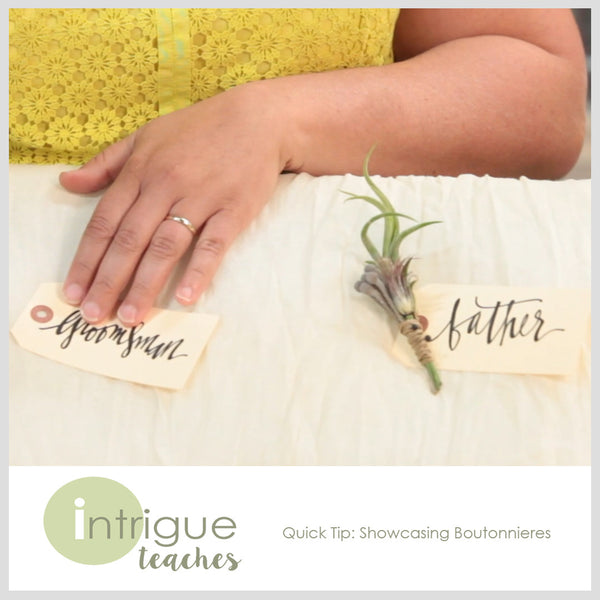 Boutonniere Bar