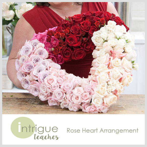 Rose Heart Arrangement