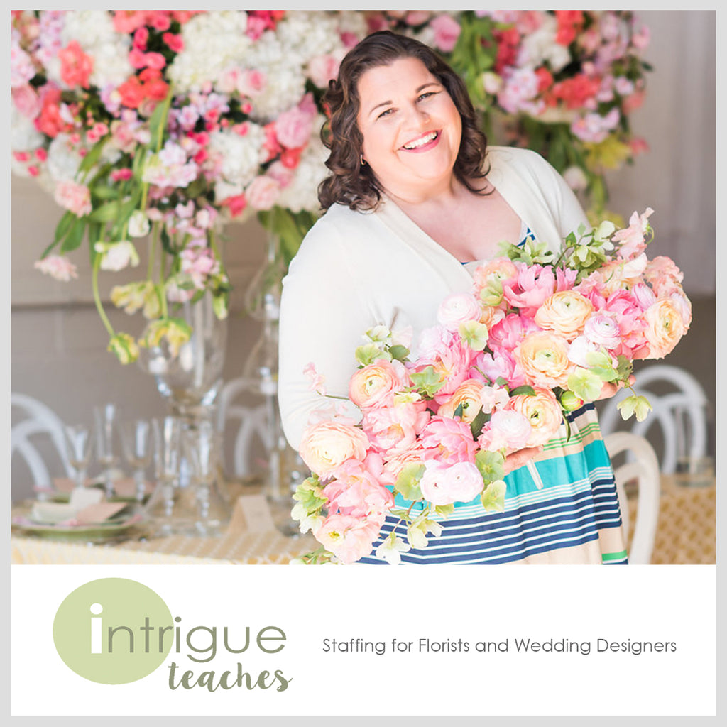 Staffing for Florists and Wedding Designers