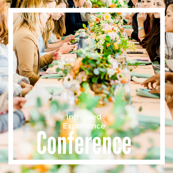 Intrigued Experience Conference (Nov 14-16, 2022) Extended Early Access
