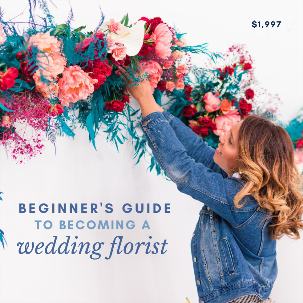Beginner's Guide to Becoming a Wedding Florist